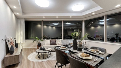 【居間・リビング】 | Brilliaタワー東京（ブリリアタワー） | リビングです