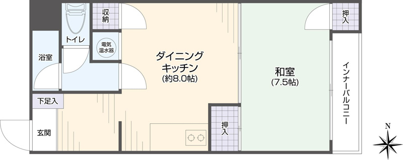 【間取り】 | プレイスポットしんばしビル本館☆仲介手数料無料☆