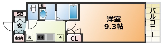 アルファレガロ神戸ウエストの間取り