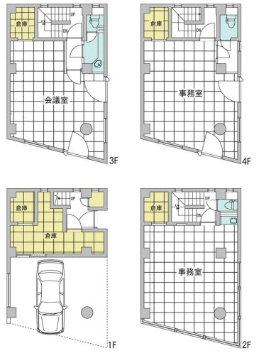 本郷５　ビルの間取り