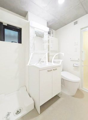 【洗面所】 | ジュネス蒲田 | 独立洗面台です。