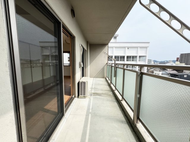 リヴィエール大高のバルコニー