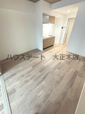 【居間・リビング】 | ドゥーエ南堀江 仲介手数料無料