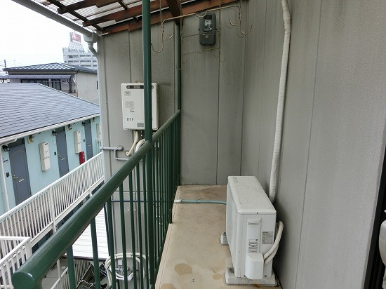 中澤ビルのバルコニー