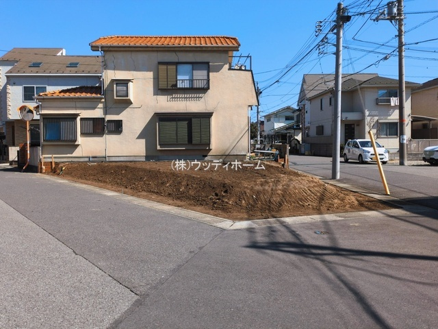 越谷市袋山　新築一戸建ての外観