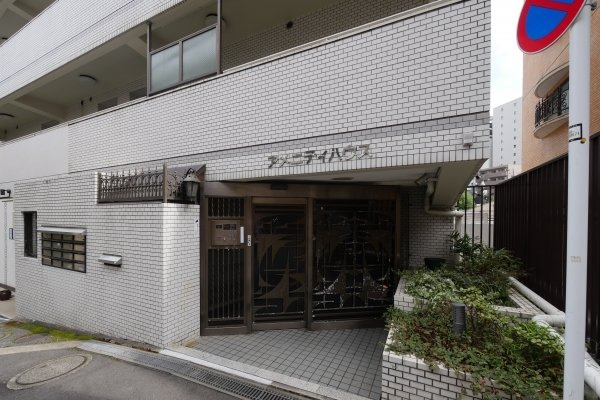 アメニティハウスのエントランス
