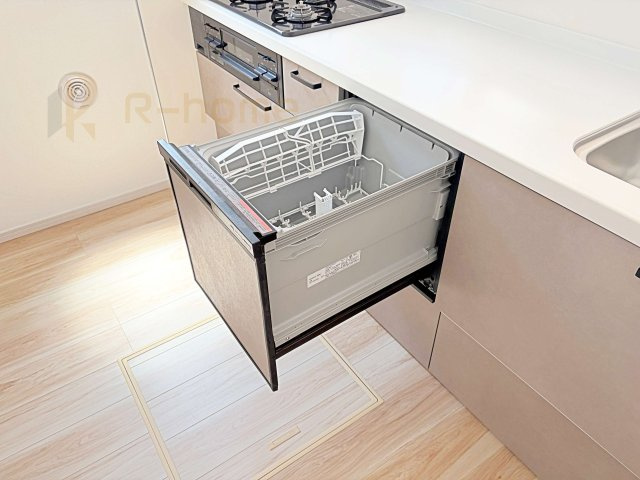 水戸市渡里町4期　新築戸建て　1号棟の設備|ビルトイン食器洗い乾燥機付き！とってもラクラク嬉しい時短アイテムです♪