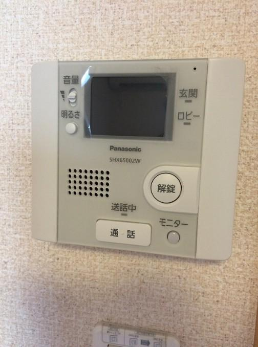 レオパレスウイング北坂戸のセキュリティ
