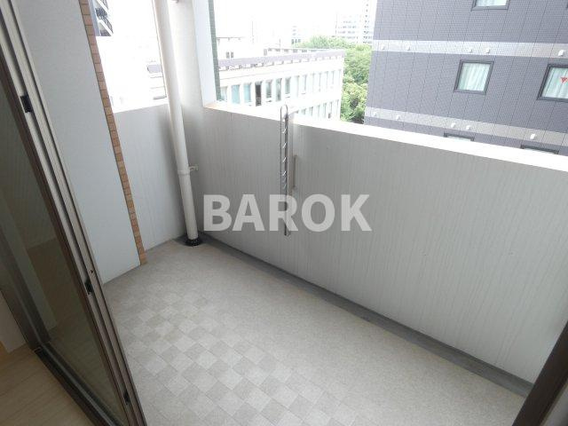 ネストピア博多駅前Ⅲのバルコニー