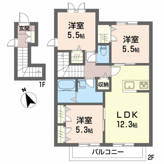 【間取り】 | グランマスト川口　C棟 | 3LDK