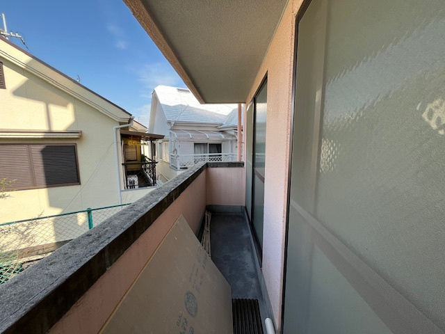 コンフォルト福田のバルコニー