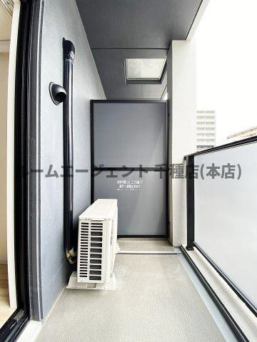 スリーアイランドタワー千種のバルコニー