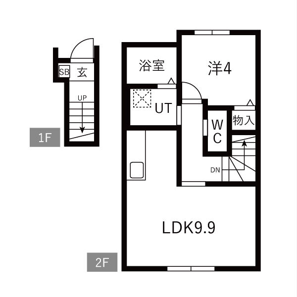 【新築】Ka pilina　(カピリナ)の間取り