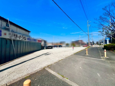 【前面道路含む現地写真】 | 黒山　売土地 | 仮測量面積約65.74坪！登記面積より実際は10坪ほど多いですよ♪