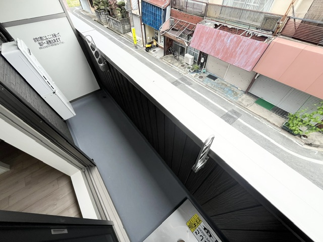 フジパレス北野田Ⅵ番館のバルコニー