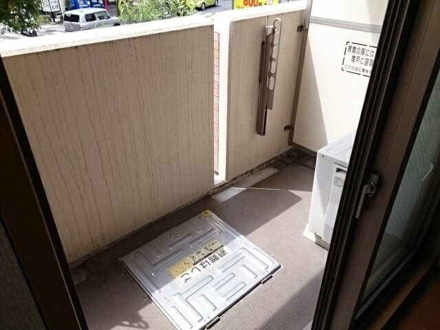 エレガンス富士のバルコニー