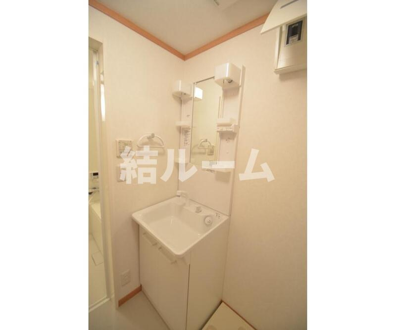 練馬区豊玉北１丁目のアパートの独立洗面台