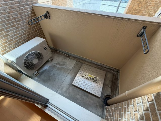 セントロイヤルクラブ谷町のバルコニー