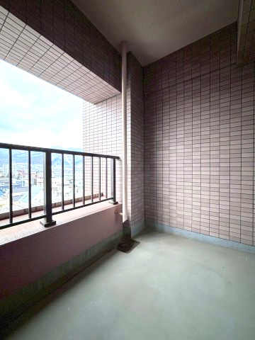 パシフィック発寒駅前壱番館のバルコニー