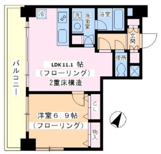 【間取り】 | Blossom Tsukuda