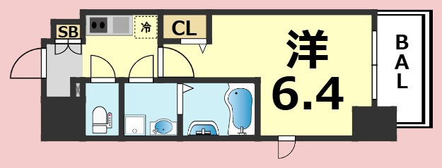 【間取り】 | フォーリアライズ尼崎エラン
