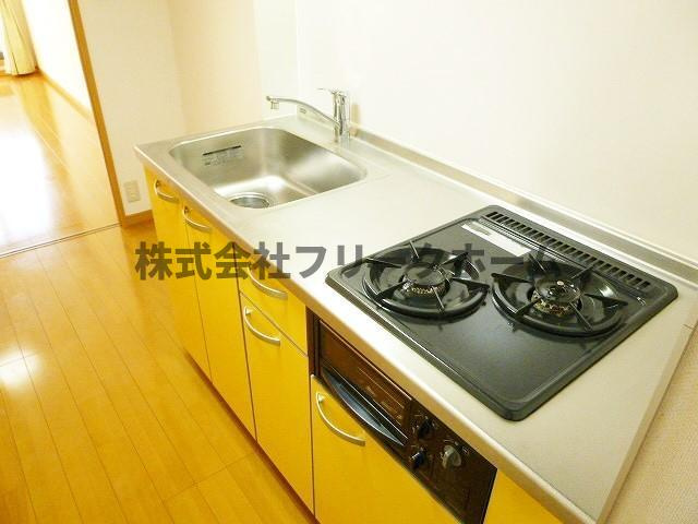 杉並区松庵１丁目のアパートのキッチン