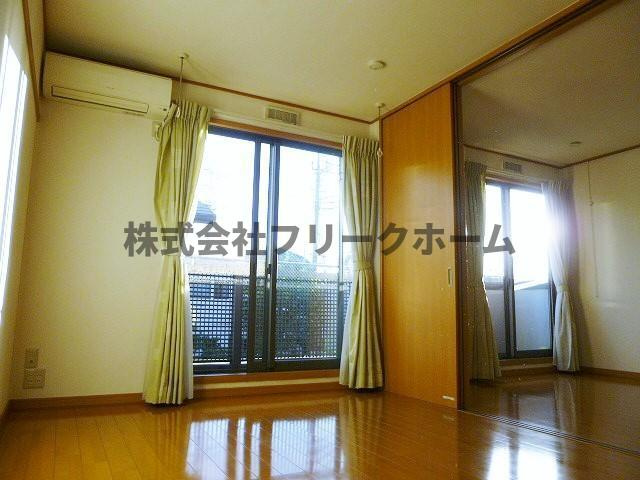 杉並区松庵１丁目のアパートの寝室