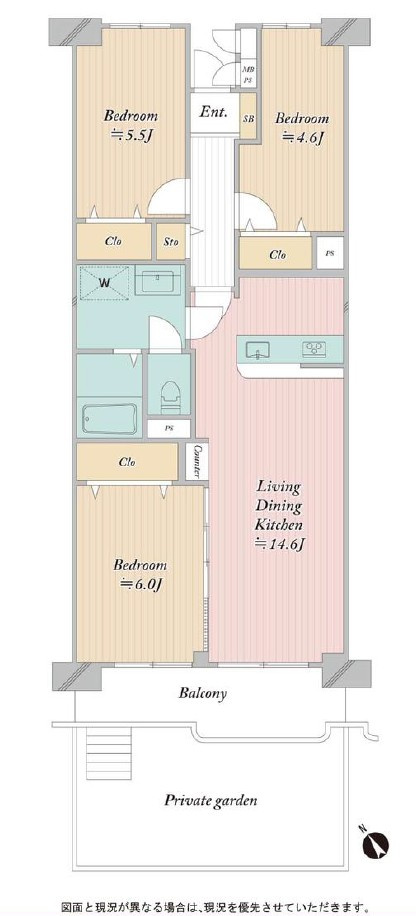 越谷ファミリータウン C棟