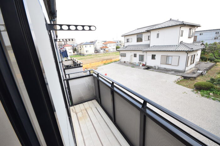 コーワハイムのバルコニー