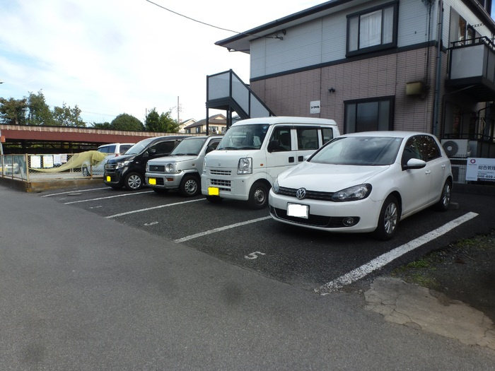 コーワハイムの駐車場