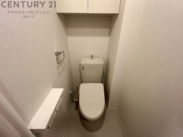 温水洗浄便座付きで便利です♪