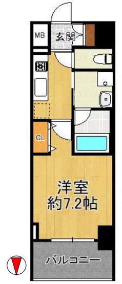 【間取り】 | スプランディッド大阪ウエスト