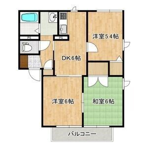 【間取り】 | ジュネスコグレA