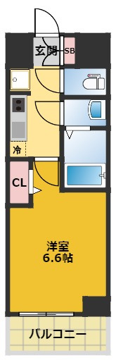 【間取り】 | プレサンスNAGOYA本陣 | 間取りです。