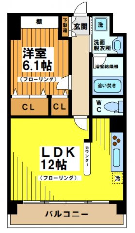 【間取り】 | ノブレ浜田山 