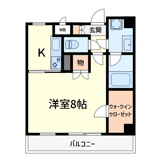 【間取り】 | ラ・カステル・メウ