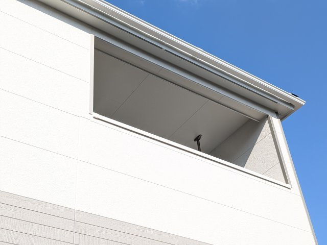 守谷市薬師台　第14　新築戸建　2号棟のバルコニー