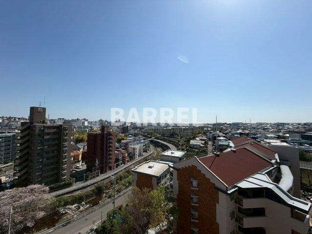 豊中野畑住宅4号棟の展望