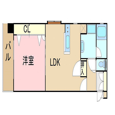 アクタス博多ステーションタワーの間取り