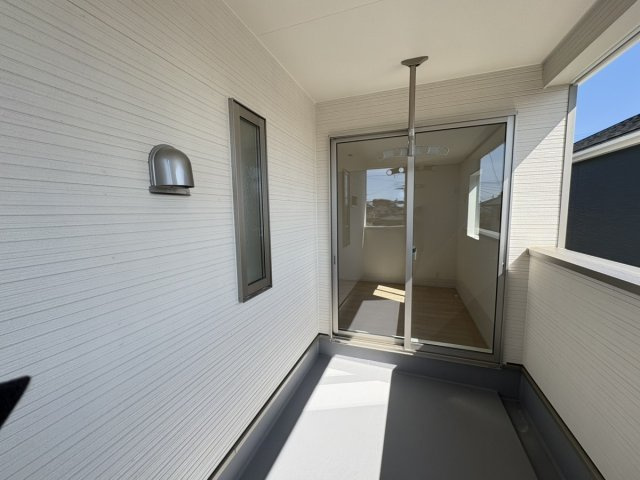 宮ノ陣5丁目新築戸建のバルコニー
