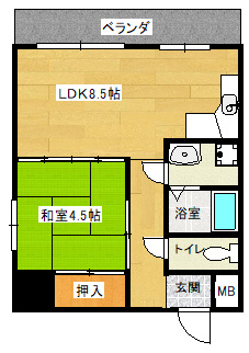 【間取り】 | クロワールレジデンス新今里公園