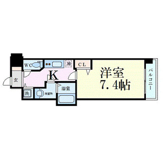 【間取り】 | プレサンス谷町キャトル