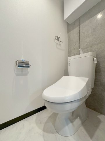 「防音マンション」スカイラシクラス田園調布のトイレ|シンプルで使いやすいトイレです