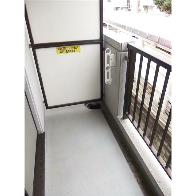 横浜市戸塚区品濃町の賃貸マンションのバルコニー