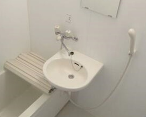 横浜市戸塚区品濃町の賃貸マンションの洗面所