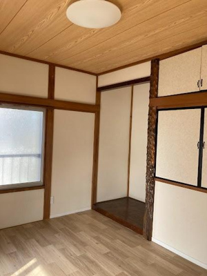【洋室】 | 桜木3丁目戸建て | 2F6帖洋室