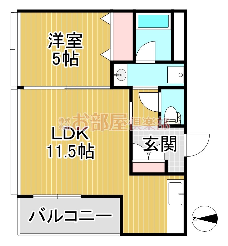 ブランドルフの間取り