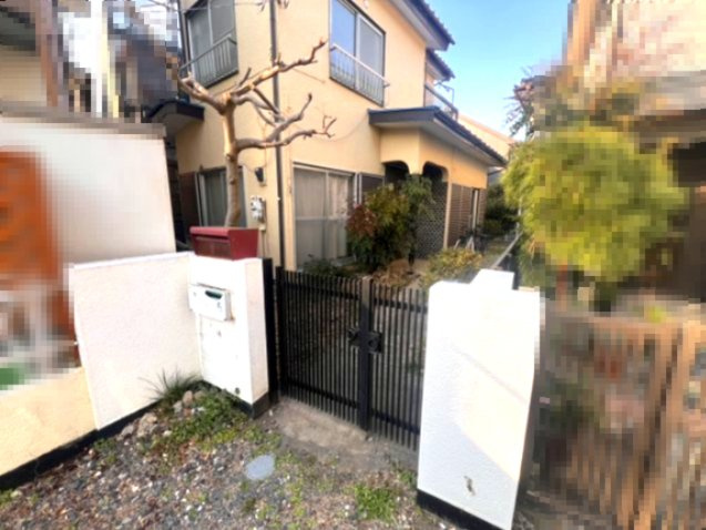 さいたま市見沼区　中古戸建　レトロな趣を楽しむ戸建て｜DIY・リノベ向き物件の庭|お庭も活用できます