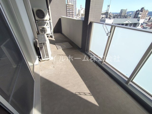 セントラルレジデンスのバルコニー
