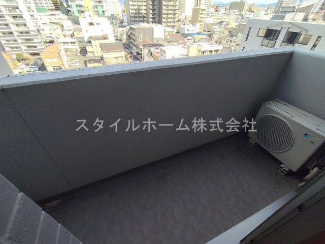 セントラルレジデンスのバルコニー